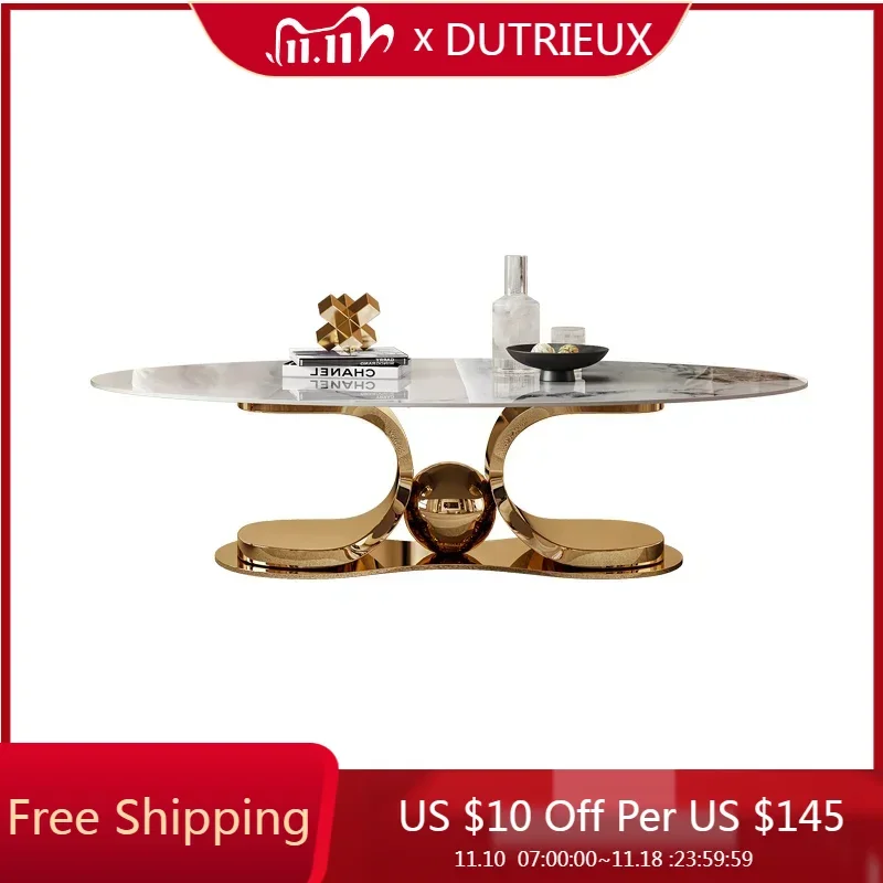 

Design Luxury Coffee Tables Modern Premium Metal Sofa Gold Unique Coffee Tables Living Room Stoliki Kawowe Home Decorative