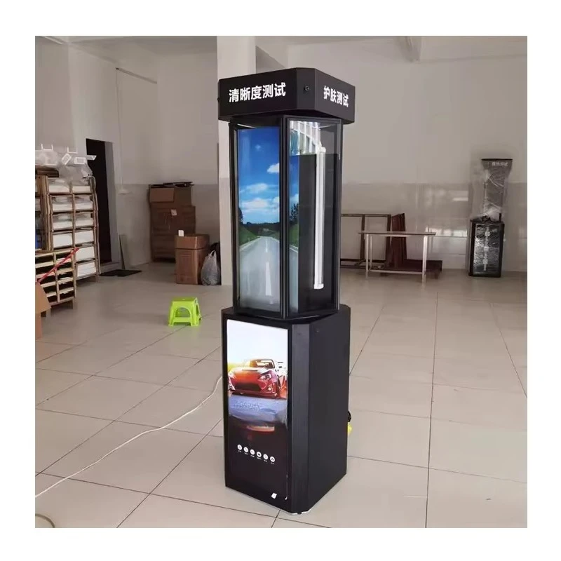 Six-sided rotating skin care insulation clarity tester Automobile coloring window Solar film coloring testing device Measuring
