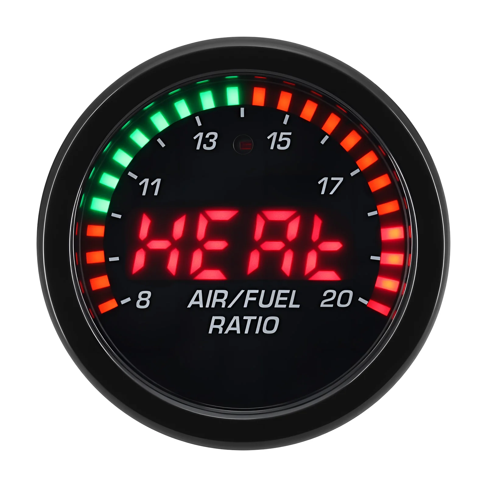 MAIMEIMI Digital Air Fuel Ratio Gauge Kit 30-4110 X-Series Wideband O2 Sensor Kit LSU 4.9 0258017025 Oxygen Sensor for Car 12V