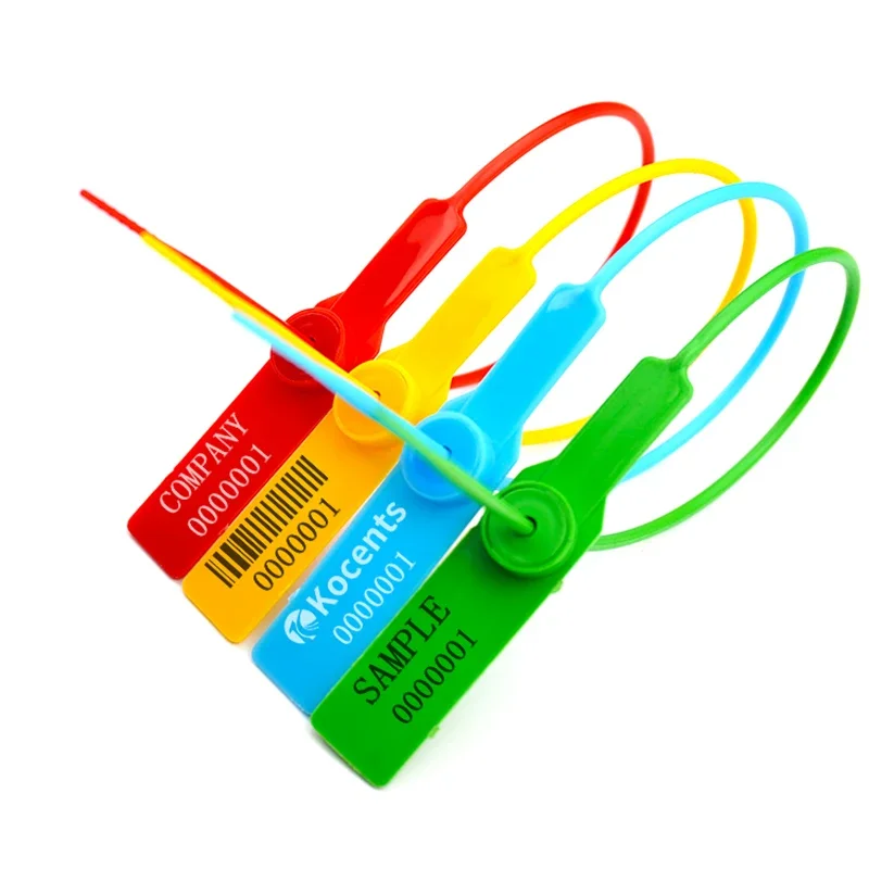 Sceaux en plastique anti-effraction et anti-vol, étiquettes de poulet, 100 pièces