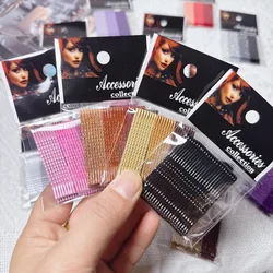 Metal Hair Side Clips Curly Wavy Grips Hairstyle Glitter Shiny Bobby Pins Women Girls Makeup Hairpin Hair Styling Clip Barrettes