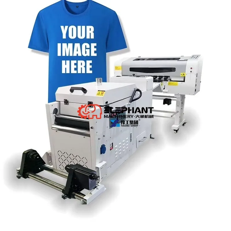 Hot Sale Factory Direct A3 DTF Printer 300mm Print Dimension 30CM Double I3200 Multicolor Pigment Ink Custom Shaker Machine