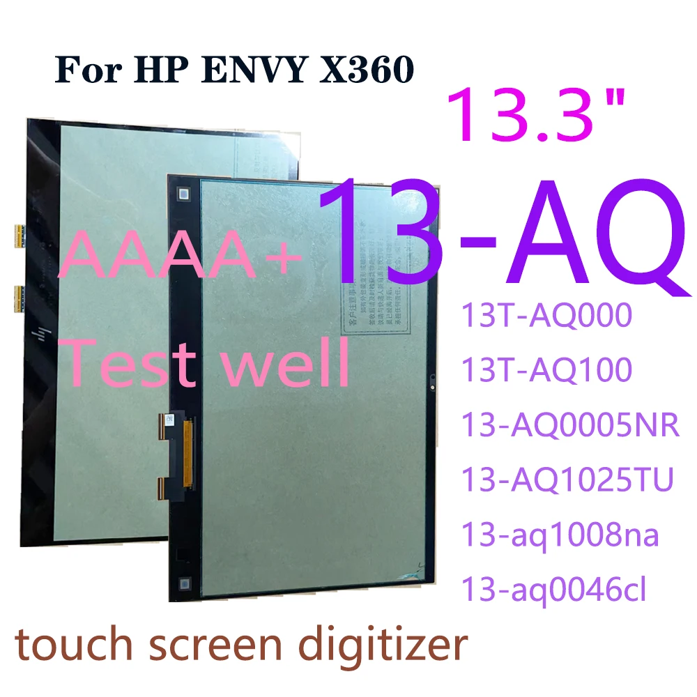 

13.3'' Touch Glass For HP Envy 13-AQ0005NR 13-AQ1025TU 13-aq1008na 13-aq0046cl 13-AQ Touch Screen Digitizer Outer Panel Glass