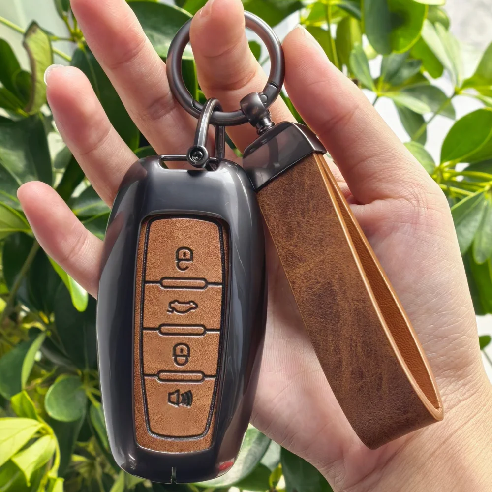

Car Key Case For Great Wall Haval Jolion H6 H7 H4 H9 F5 F7 F7X F7H H2S GMW Dargo Shell Fob Keychain Holder Accessories