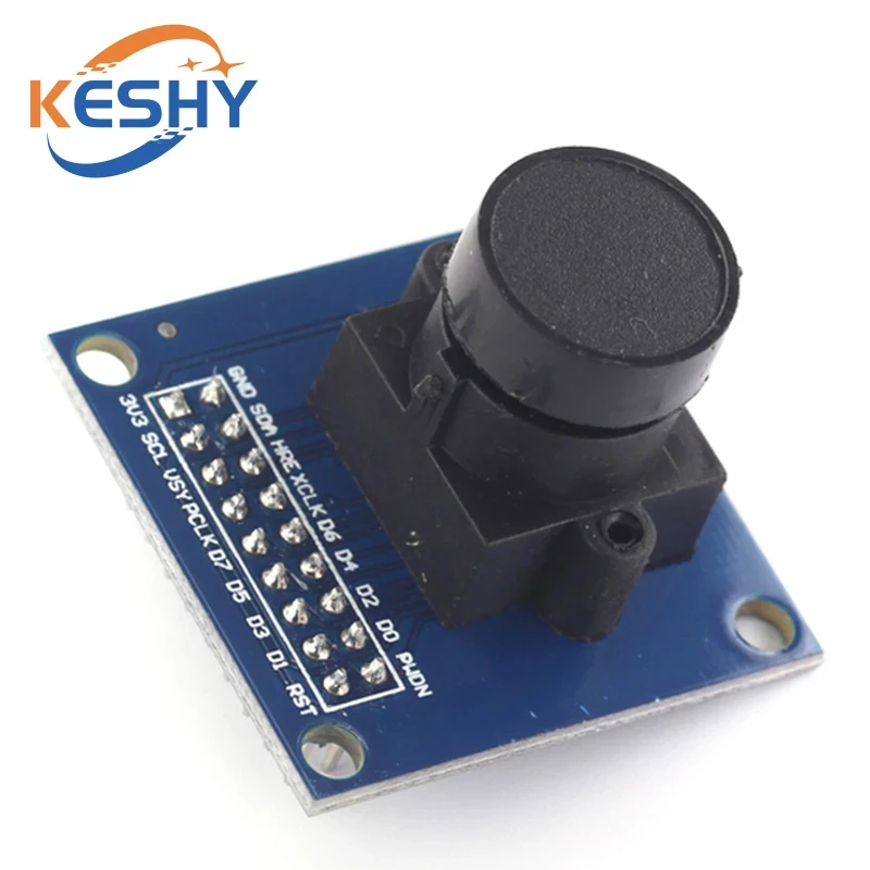 OV7670 camera module OV7670 moduleSupports VGA CIF auto exposure control display active size 640X480 For Arduino