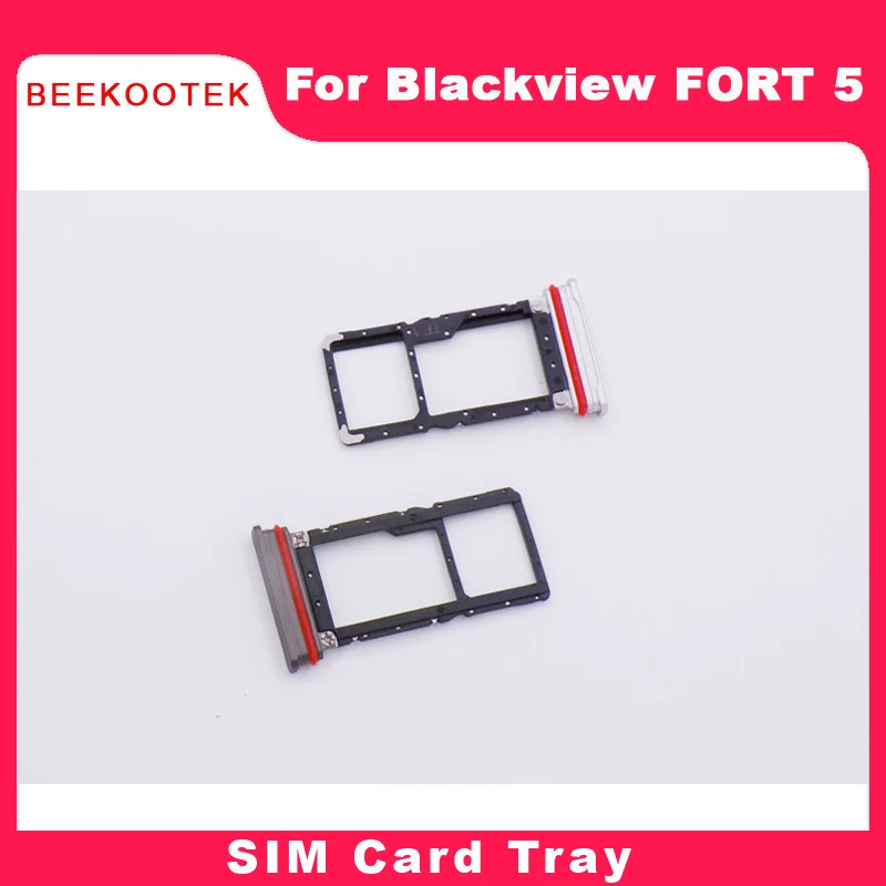 New Original Blackview Fort 5 SIM Card Tray SIM Card Holder Tray Card Slot Adapter For Blackview FORT 5 Smart Phone