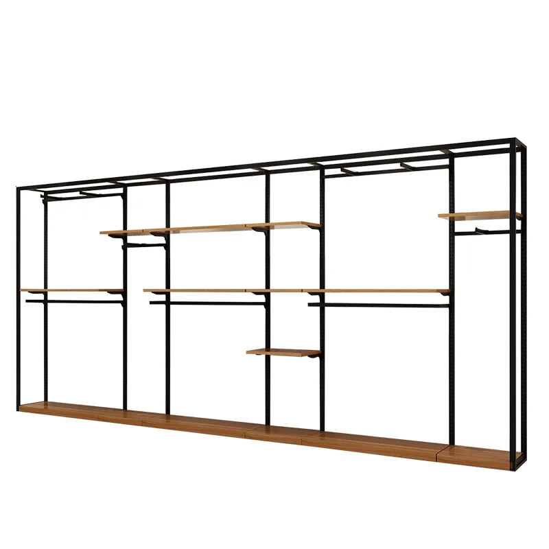 

Business men's and women's clothing stores, display racks, display racks, floor-to-ceiling