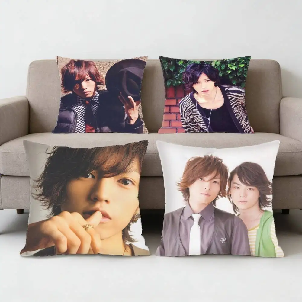 

Kamen Rider Double Shotaro Hidari Philip Pillow Case Sofa Living Room Bedroom Headboard Backrest Cushion Square Cushion Nap Time
