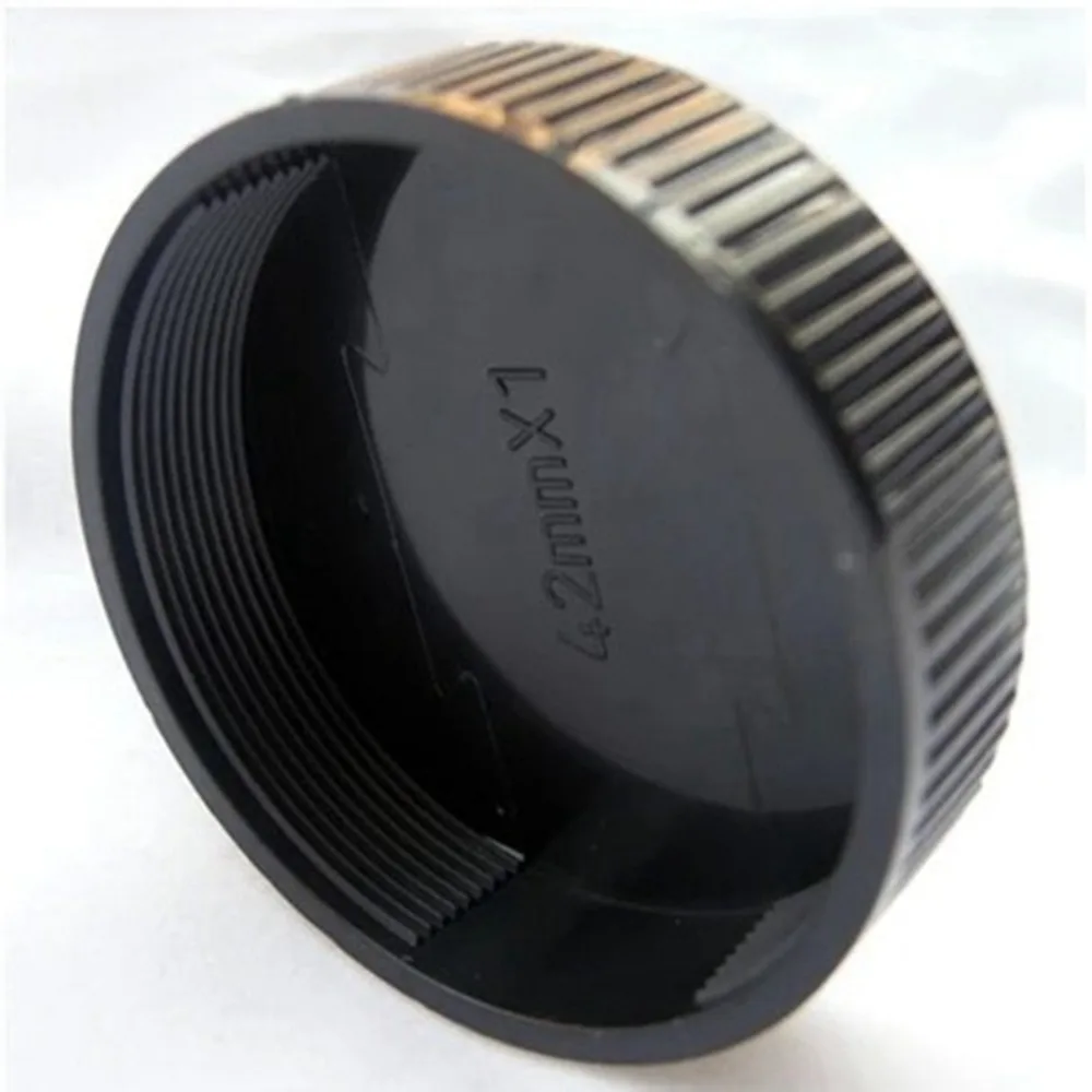 새로운 42mm 후면 렌 캡 M42 나사 렌 커버 방진 플라스틱 먼지 커버