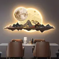 Modern Aesthetic Wall Watch Living Room Luxury Minimalist Nordic Wall Clocks Led Big Size Relogio De Parede Room Decorations