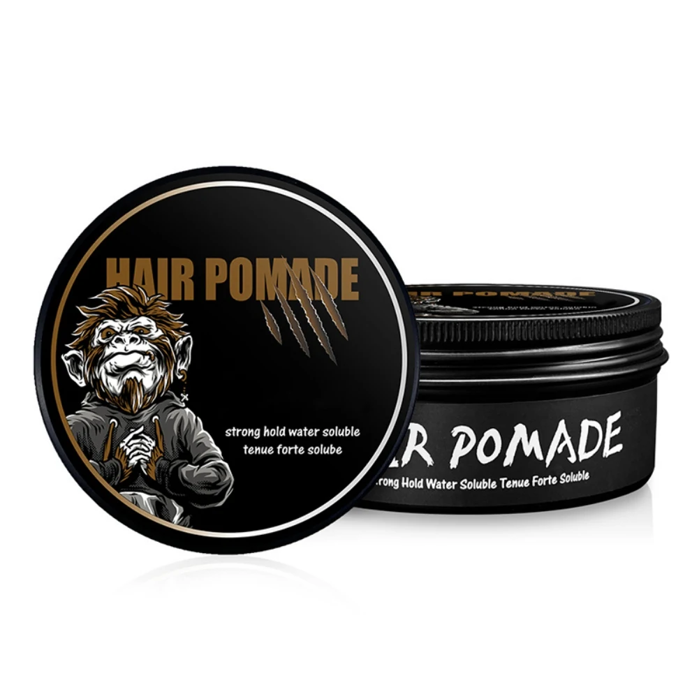 Hair Styling Waxes Cream Hair Pomade Hair Styling Wax Cream Transparent Wax for Men Wavy Hair Wax Gel Hair Waxes Gel Cheveux