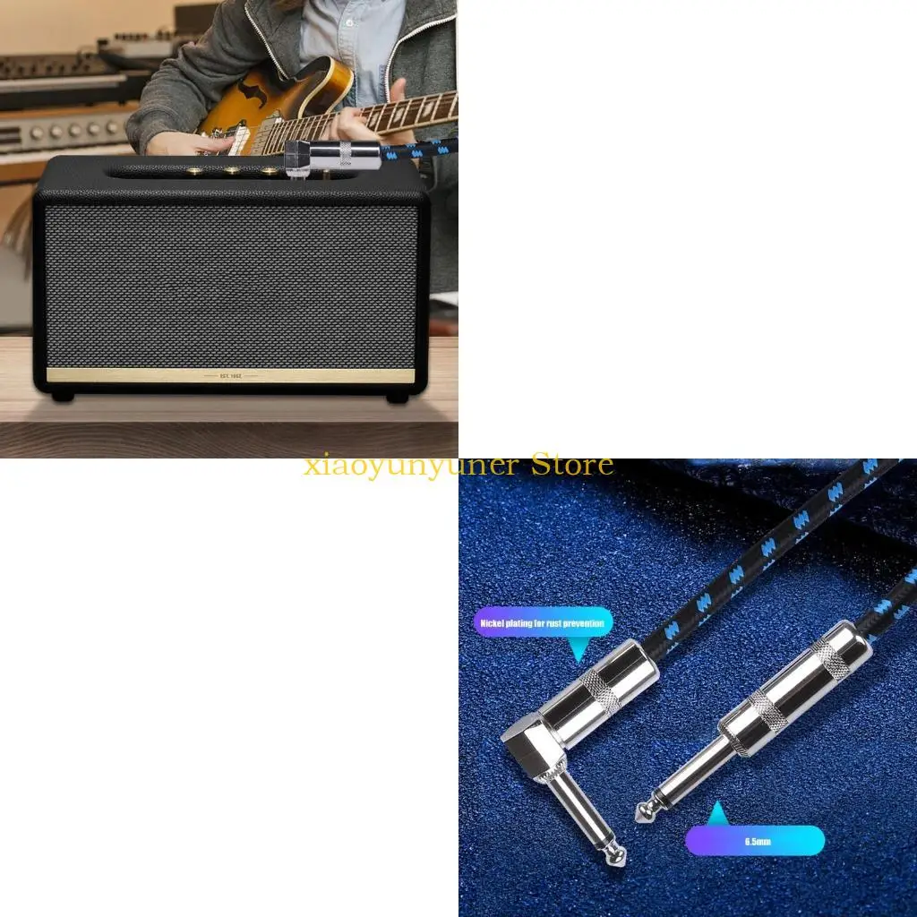 P9JB Heavy Duty Connectors Guitar Cord For Amplifiers And Effects Pedals