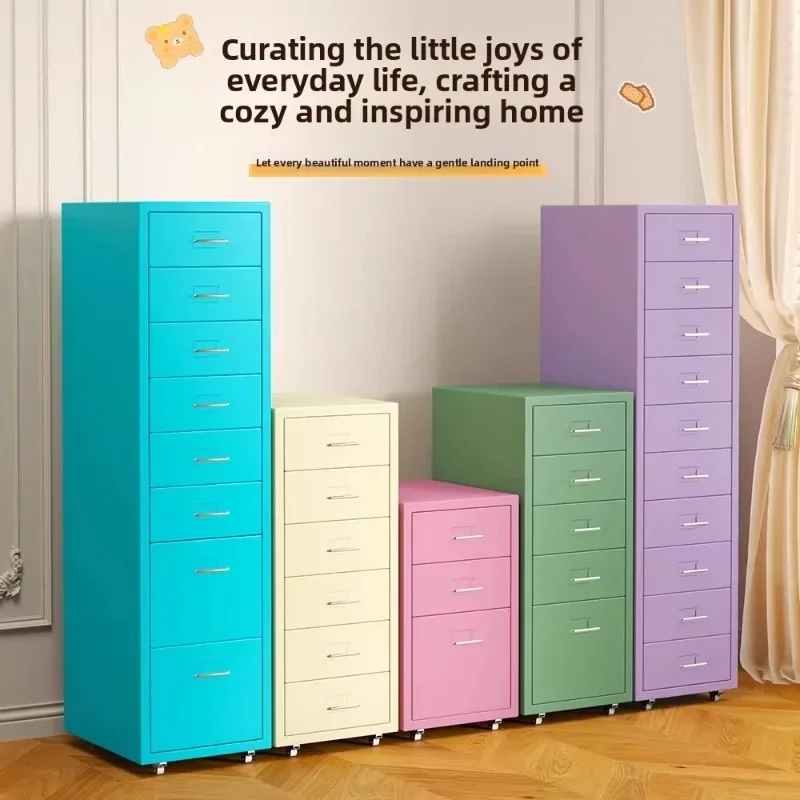 Storage Cabinet Organizing Cabinets Filing Cabinet Mobile Drawer Storage Cabinet Metal Steel Bedside File Cabinet File Cabinet