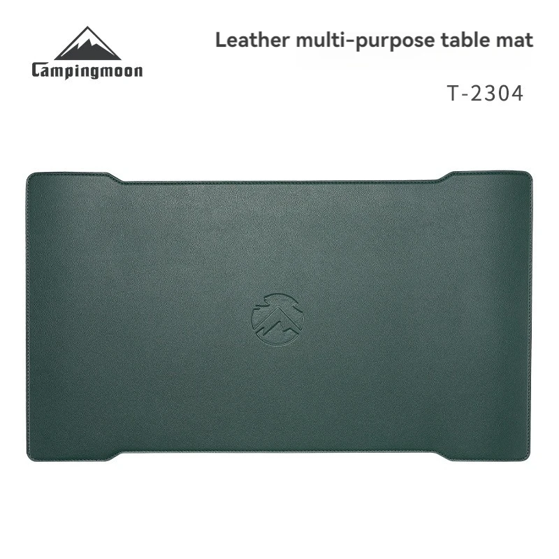 CAMPINGMOON Camping Outdoor Artificial Leather Multi purpose Folding Table Mat Durable, Waterproof, Anti scald Table Mat