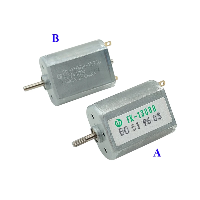 

MABUCHI FK-130RH-09490/FK-130RH-15210 Mini 20mm*15mm Electric Motor DC 3V-24V 6V 9V 12V 18V High Speed Engine DIY Hobby Toy