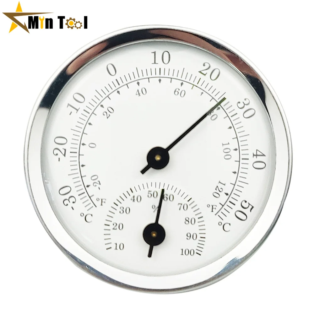 Mini Pointer Type Thermometer Hygrometer Indoor Room Electronic Temperature Humidity Meter Sensor Gauge For Home Supply