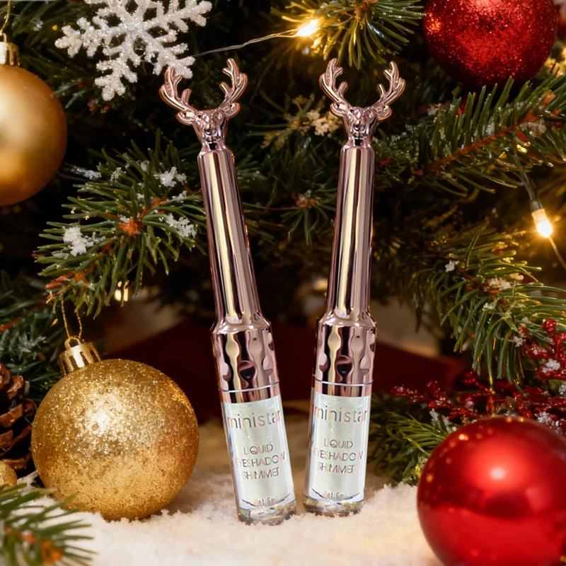 ظلال عيون سائل من الباليه، ظلال عيون سائلة لامعة وخفيفة الوزن، كل شيء رقيق مع مؤثر