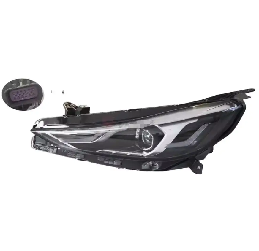 For F102 High Quality Auto Headlight Assembly 9 Wires 12 Wires Front Lighting Lamp for MG 5 MG5 2021 With Big Discount