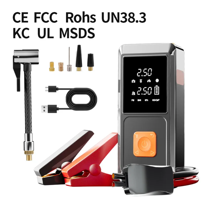 

Автомобильный воздушный насос, источник питания аварийного запуска, надувная универсальная машина, надувное зажигание сокровищ, электрическая надувная машина сокровищ