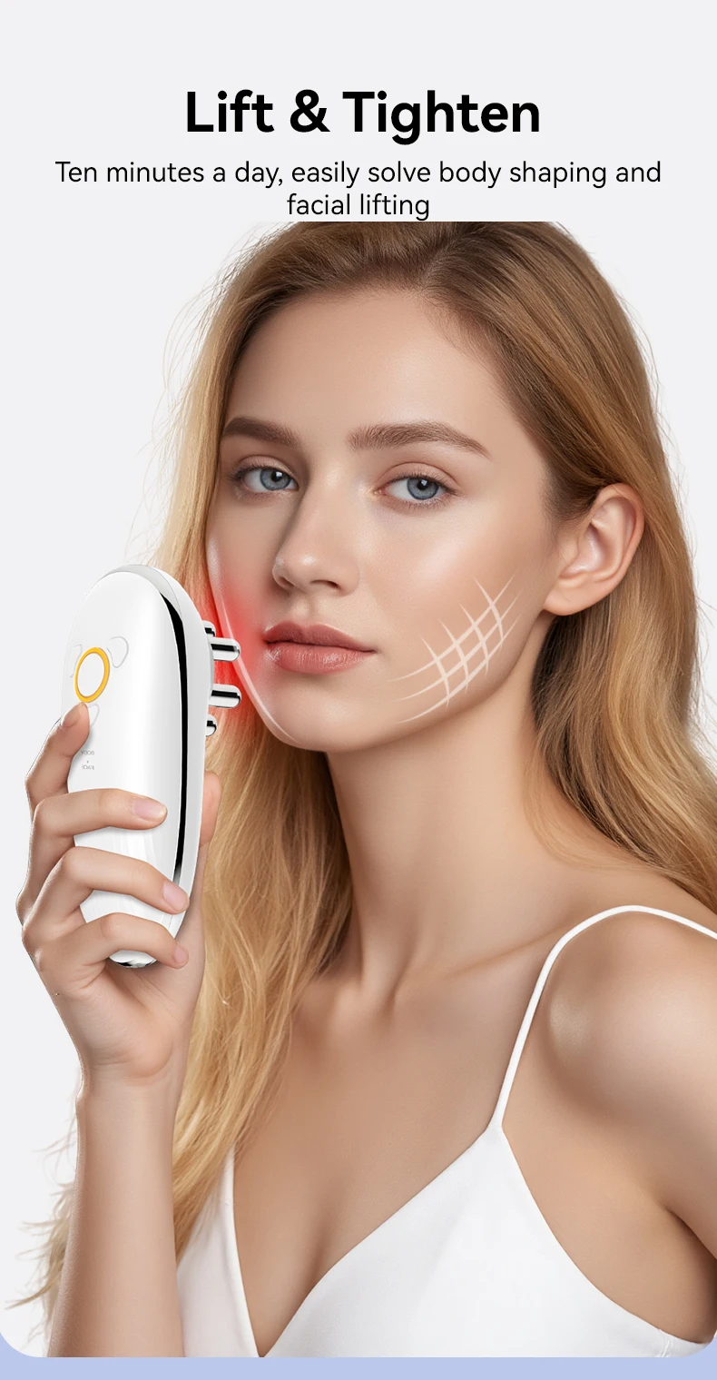 2025 Gesichts- und Körperformungsmassagegerät, Körper-Cellulite-Gesichtsmaschine, Fatburner, formendes Schlankheitsgerät, Gewichtsverlust-Massagegeräte – Detail 7