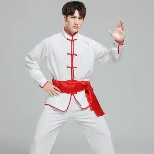 Traditional Chinese Clothing men women  Wushu Tai Chi Uniform Shaolin Martial Arts Stage Performance Kung Fu Costumes