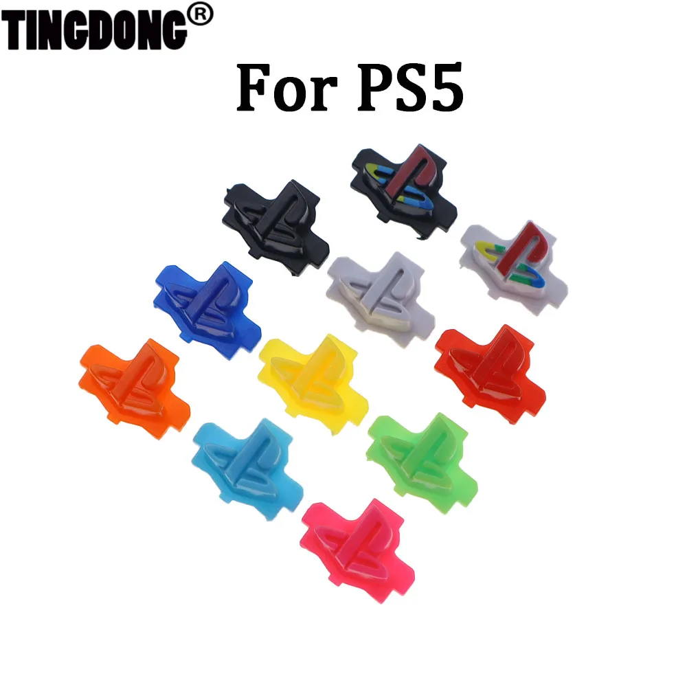 1-10 قطعة زر المنزل الملون العودة الخلفي مفتاح الطاقة مفتاح إصلاح جزء استبدال لسوني DUalSense 5 PS5 غمبد تحكم #1