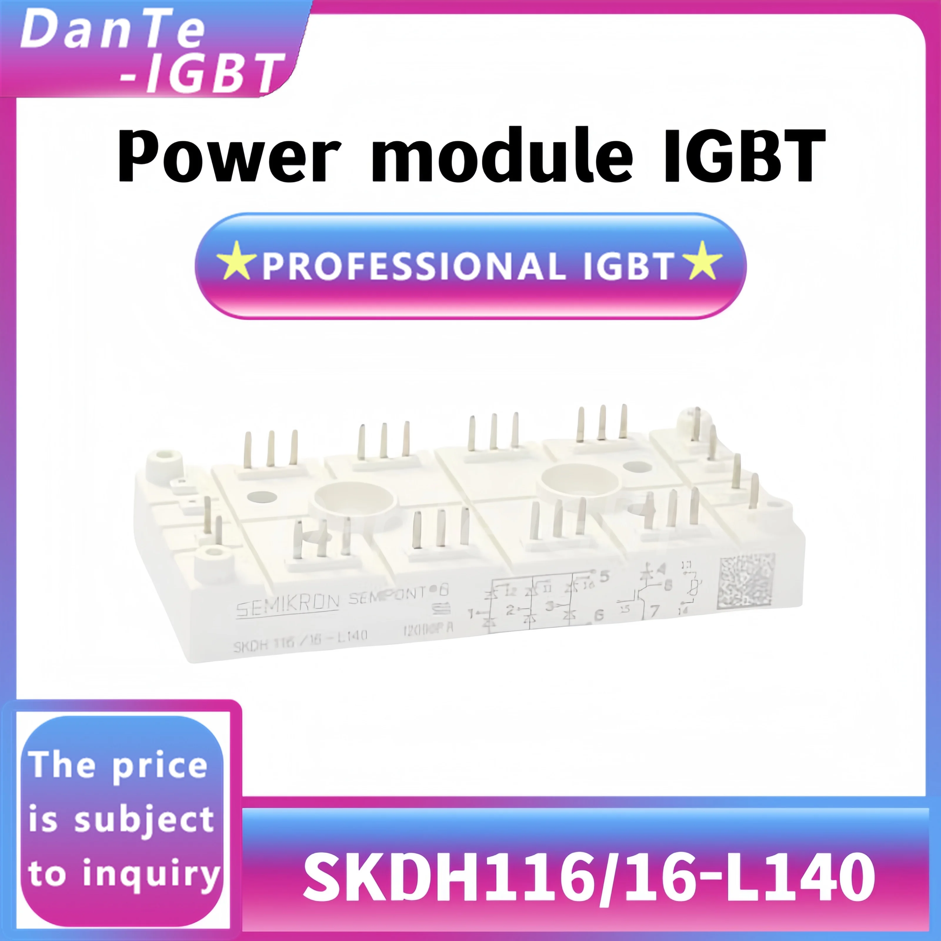 

SKDH116/16-L140 IGBT new module high power rectifier original spot