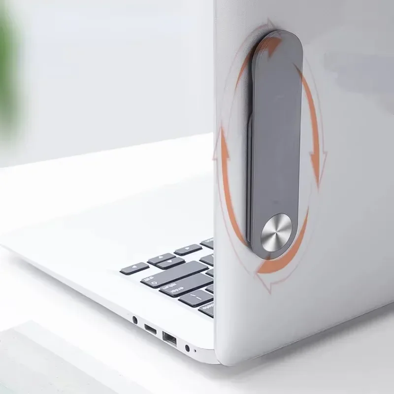 

Laptop Magnetic Mobile Phone Holder Folding Stand Kit Holder Extension Adjust Support Computer Side Mount Connect Tablet Bracket