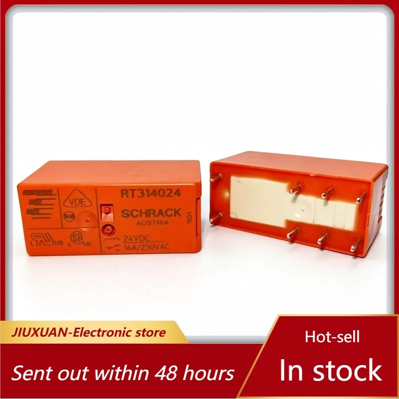 （Brand New Original）1pcs/lot 100% original genuine relay:RT314024 24V 4pins 16A  power relay 1-1649328-5