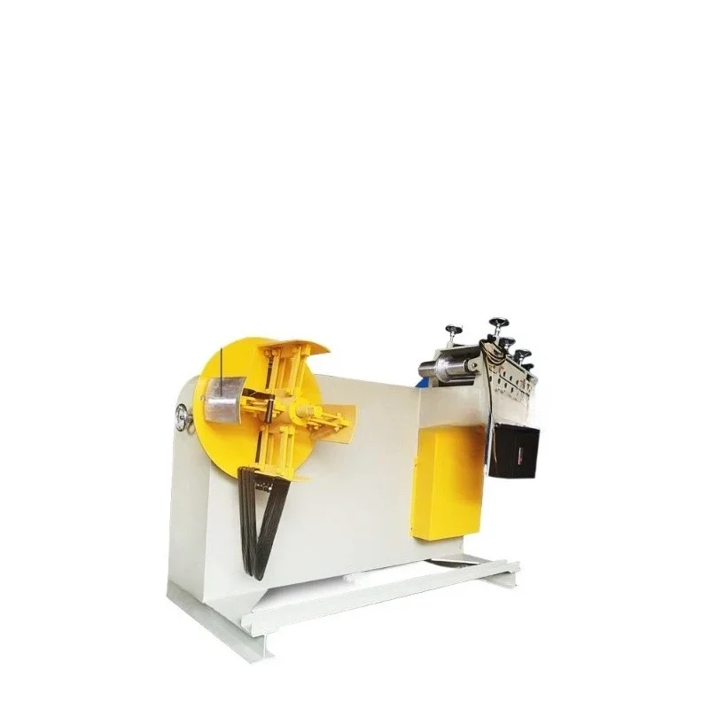 2-In-1 Discharge Rack Leveling Machine, Automatic Feeding Correction Machine Feeder, Feeder Rolling Machine