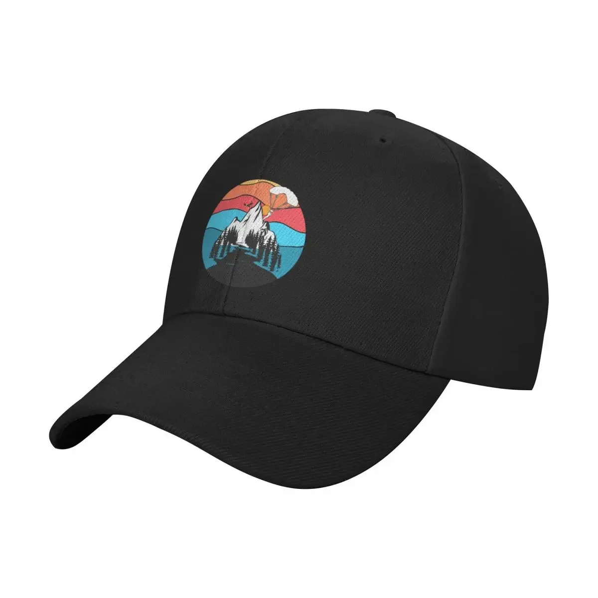 

Paragliding Mountains Baseball Cap beach hat Kids Hat Icon Male hat Men's Caps Women's