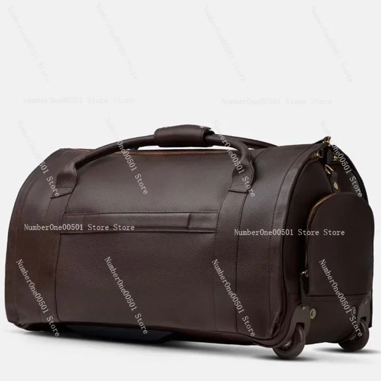 Trolley Case Suit with Wheels Buggy Bag Foldable Dry Wet Separation Multi-Purpose.