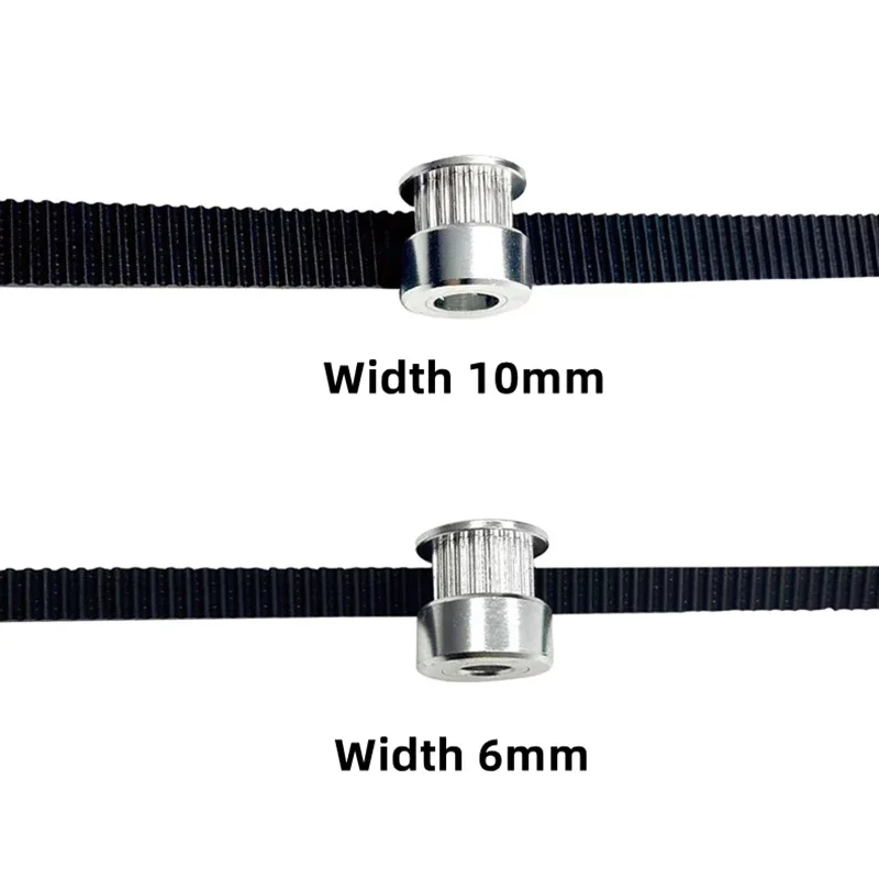 1m/2m/5m/10m/lot GT2-6/10mm Open Timing Belts Width 6mm/10mm 2GT Belt Rubber Aramid Fiber Cut To Length for 3D Printer Wholesale