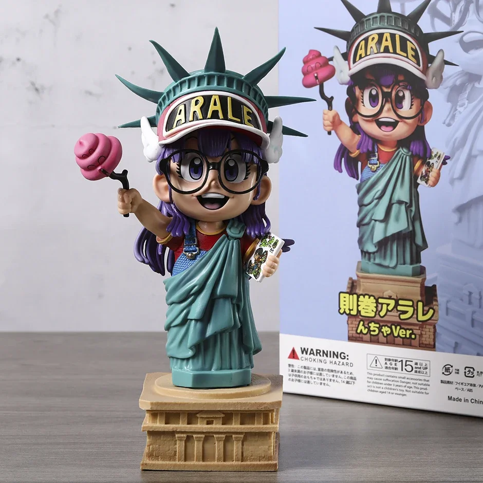 Lady Liberty Arale Collectible Decoration Figure PVC Collection Doll Toy