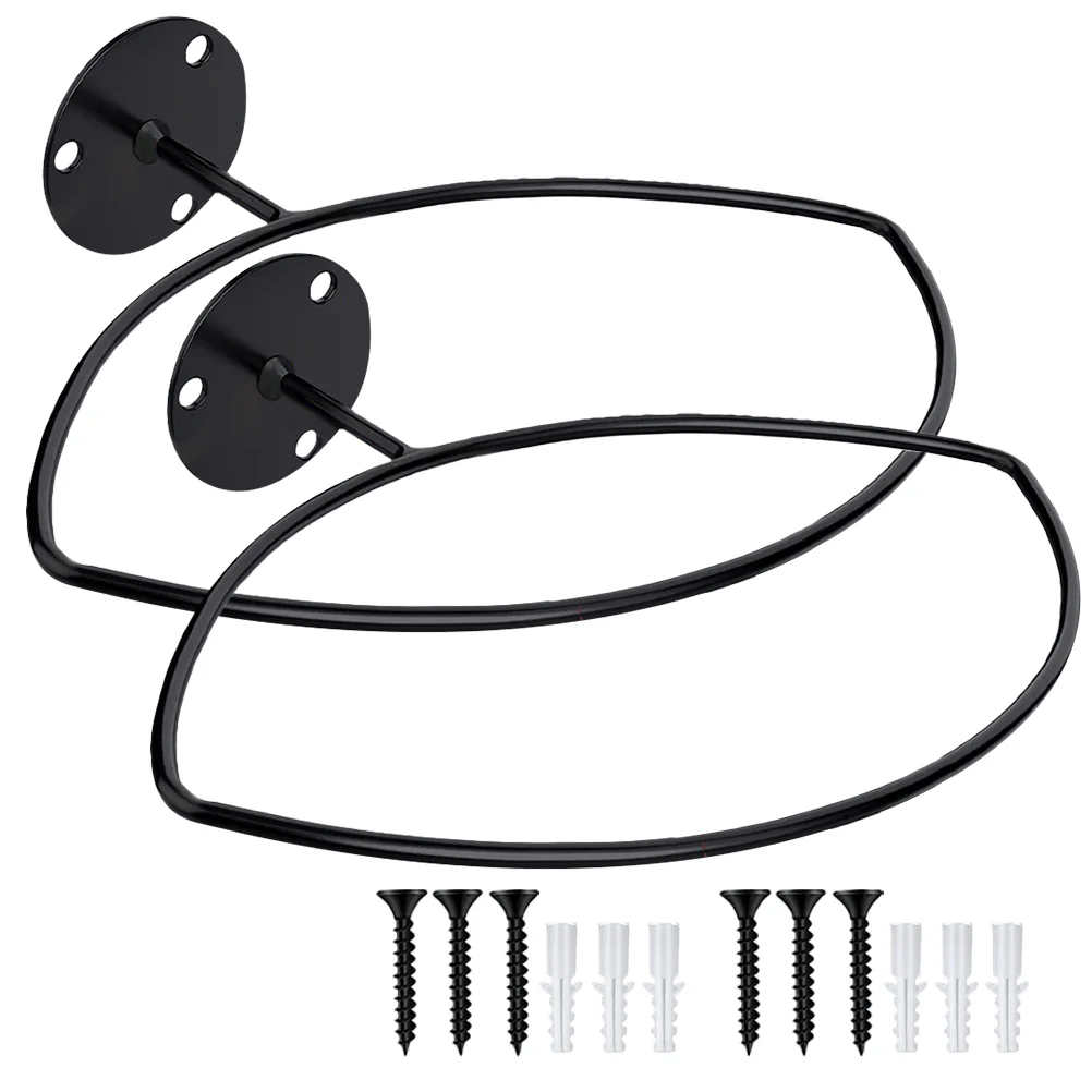 

Rugby Wall Mount Football Stand Storage Rack Basketball Holder Display Holders Decor for Home