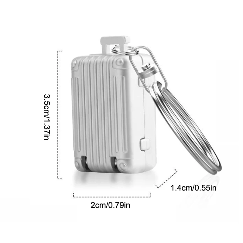 A New Silver Mini All Steel Foldable Nail Clipper Travel Portable Nail Clipper With Keychain Manicure Tool