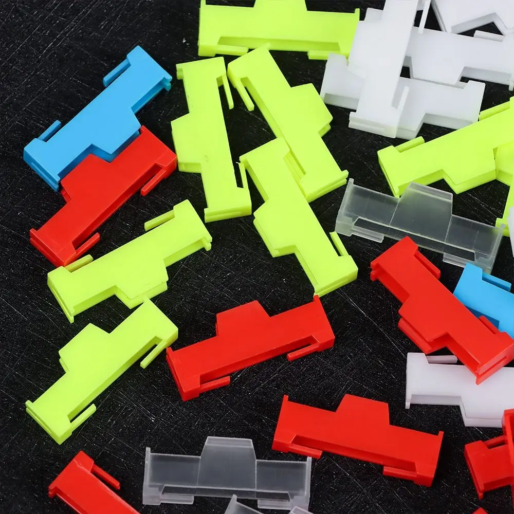 10/20pcs Parts Fixing Holder DIY RC Airplane Plastic Servos Cord Plugs Protector Buckle Clip Servo Extension Cable