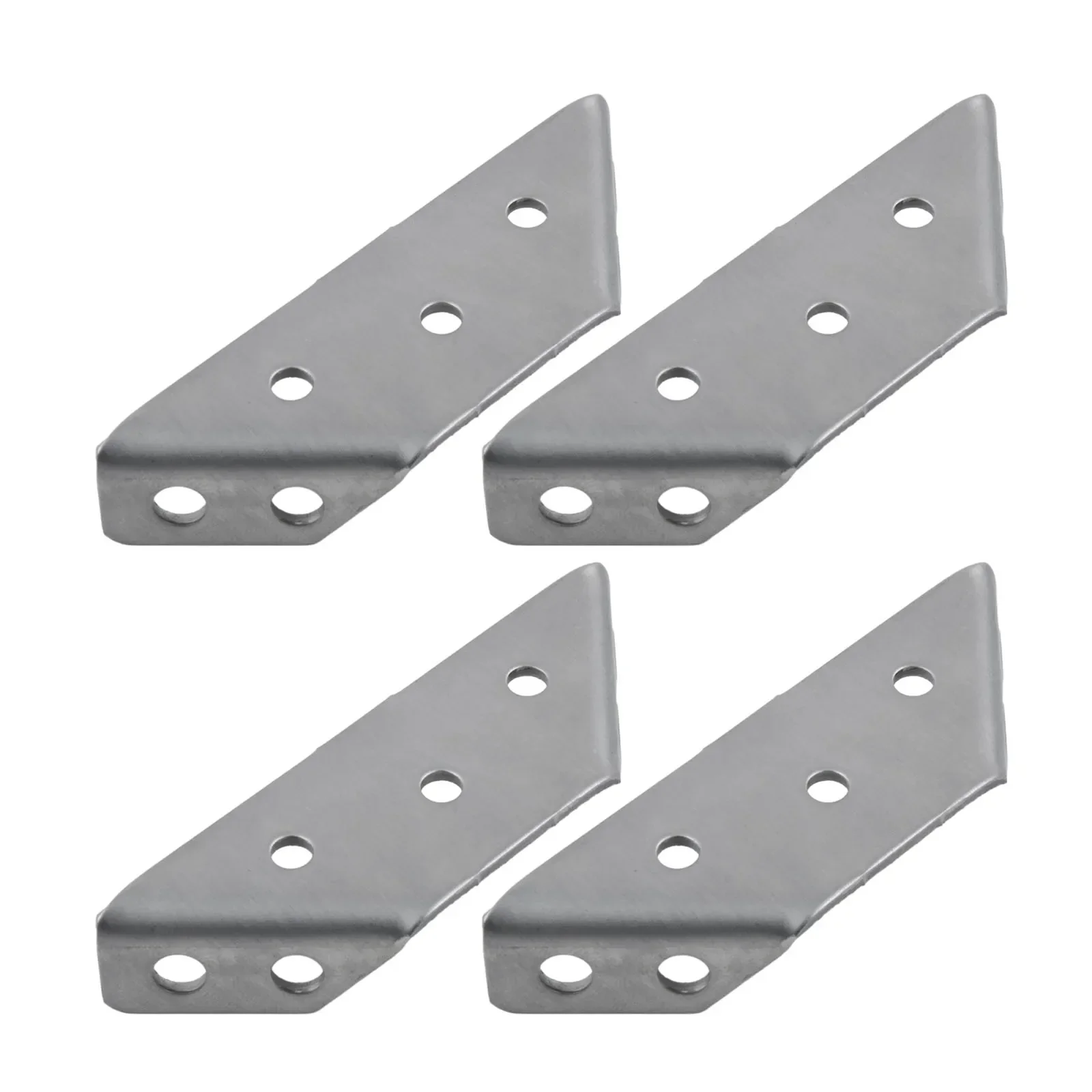 4 szt. Kątowe wsporniki narożne ze stali nierdzewnej elementy złączne 2mm 90 stopni Protector kątowy stojak narożny podtrzymujące części sprzętowe