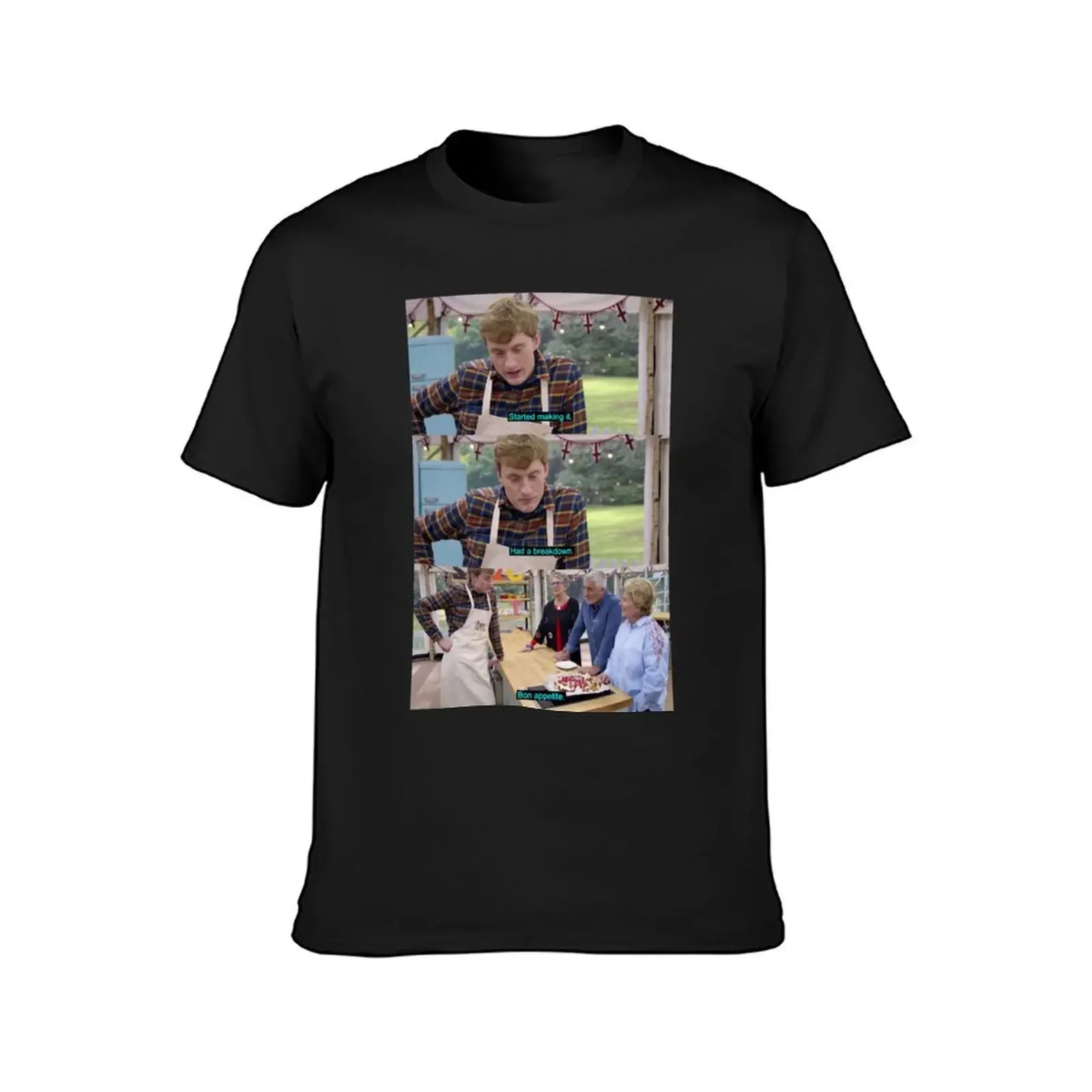 Day Gifts James Acaster Great British Bake Off Cool Gift T-Shirt graphic tee shirt shirts graphic tee t shirt men