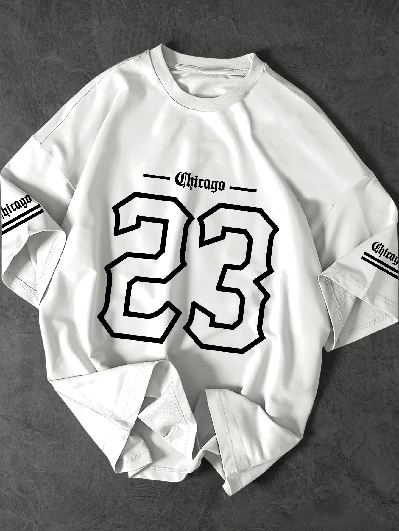 Street Fashion Chicago - Heren zomer nieuwe mode bedrukt T-shirt