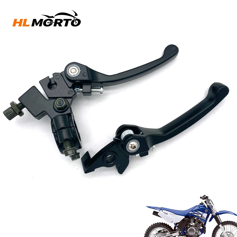 

1 Set Folding Clutch Lever Brake Lever For CRF KLX Pit Pro Racing Xmotos BSE KAYO Pit Dirt Bikes Parts Most Aluminum Alloy