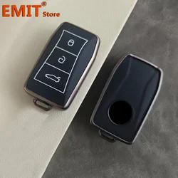 TPU Soft Car Key Case for Lotus Emira Smart Keyless Remote Protection Cover Bag Shell Keychain Ring Holder Case Auto Accessories
