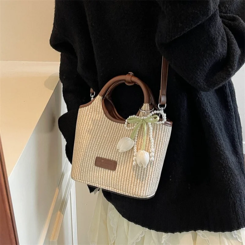 

Винтажная кожаная сумка-мессенджер для женщин с ремешком через плечо для практичного повседневного использования