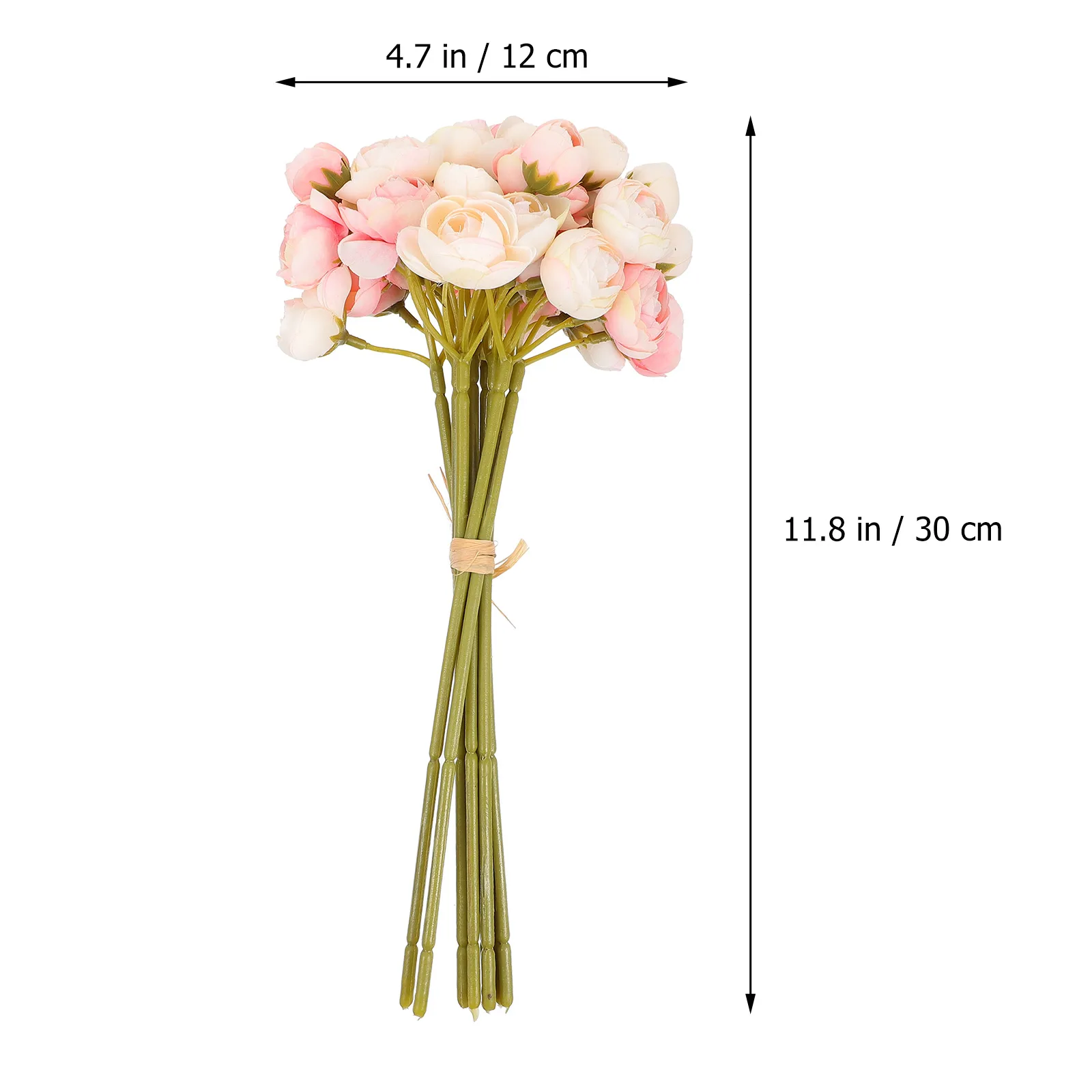

Simulated Lotus Bouquet 3D Faux Flowers Home Decoration Artificial Bouquet for Party Wedding Event Indoor Outdoor Use