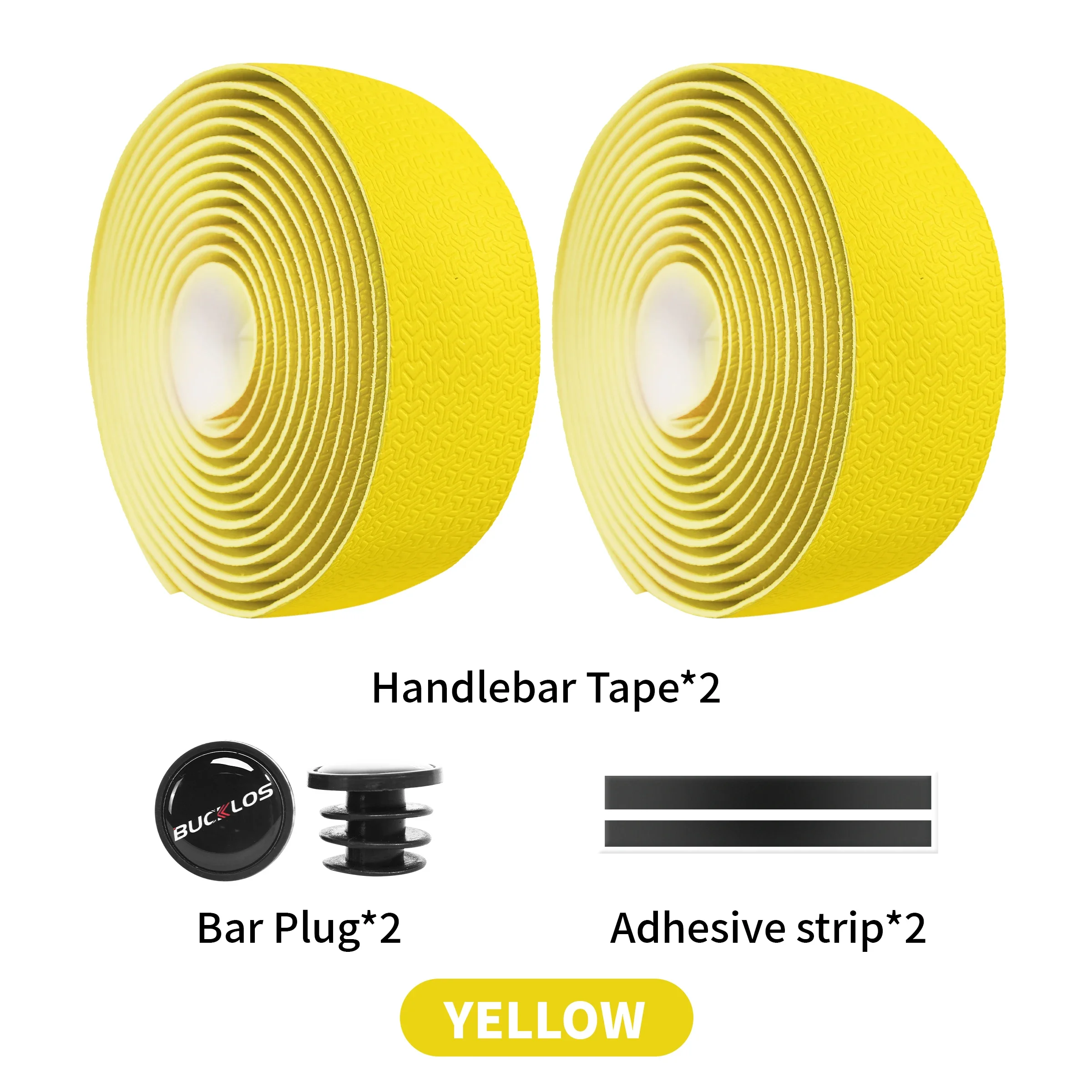 BUCKLOS Ultralight Stuurlint voor Road Grind Fiets Schokabsorberende Drop Bike Handle Bar Tapes Antislip Tape Fietsen onderdelen