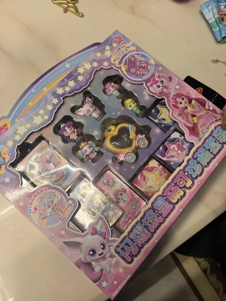 티니핑 캐치 샤이닝 메테오 실버 라이트 오로라 하트 모양 인형 수집용 장난감 귀여운 생일 선물 소녀용 시즌 7