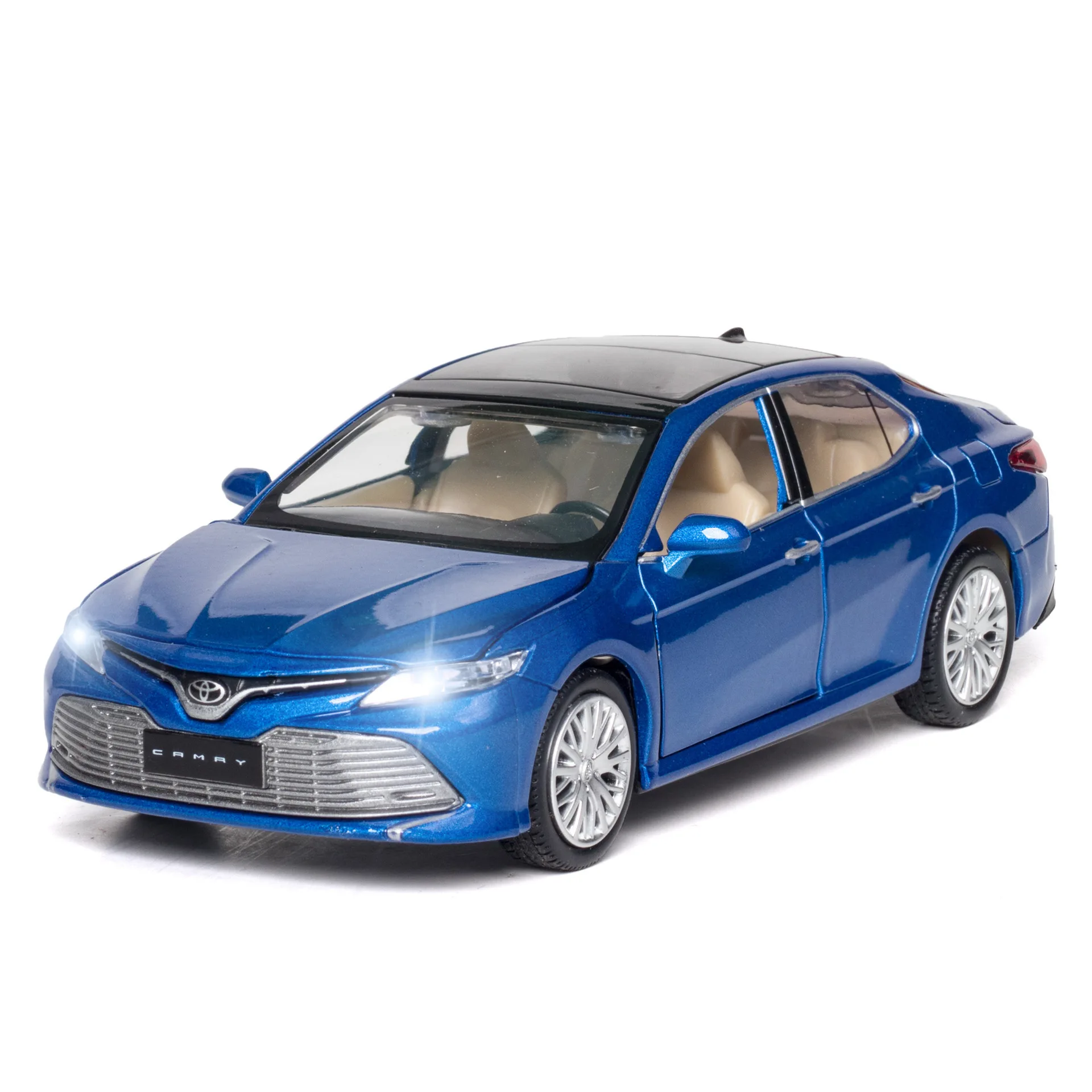 1:34 Alloy Diecast Metal Car Model for Toyota CAMRY Miniature Collection Diecast Model  Car Suit Toys for Children Birthday Gift