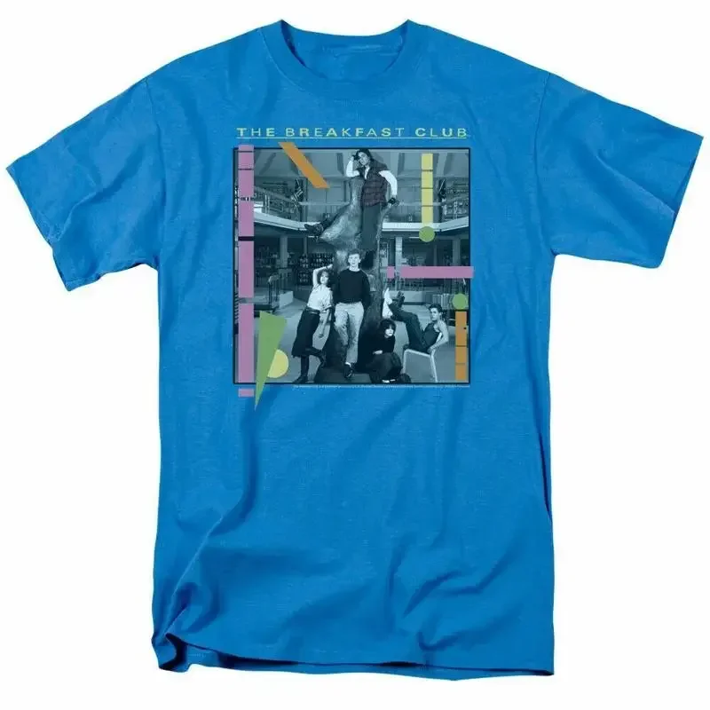 The Breakfast Club Tree T Shirt Mens Licensed Classic Movie Turquoise