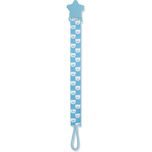 Babyjem Pacifier Holder Patterned Teddy Bear