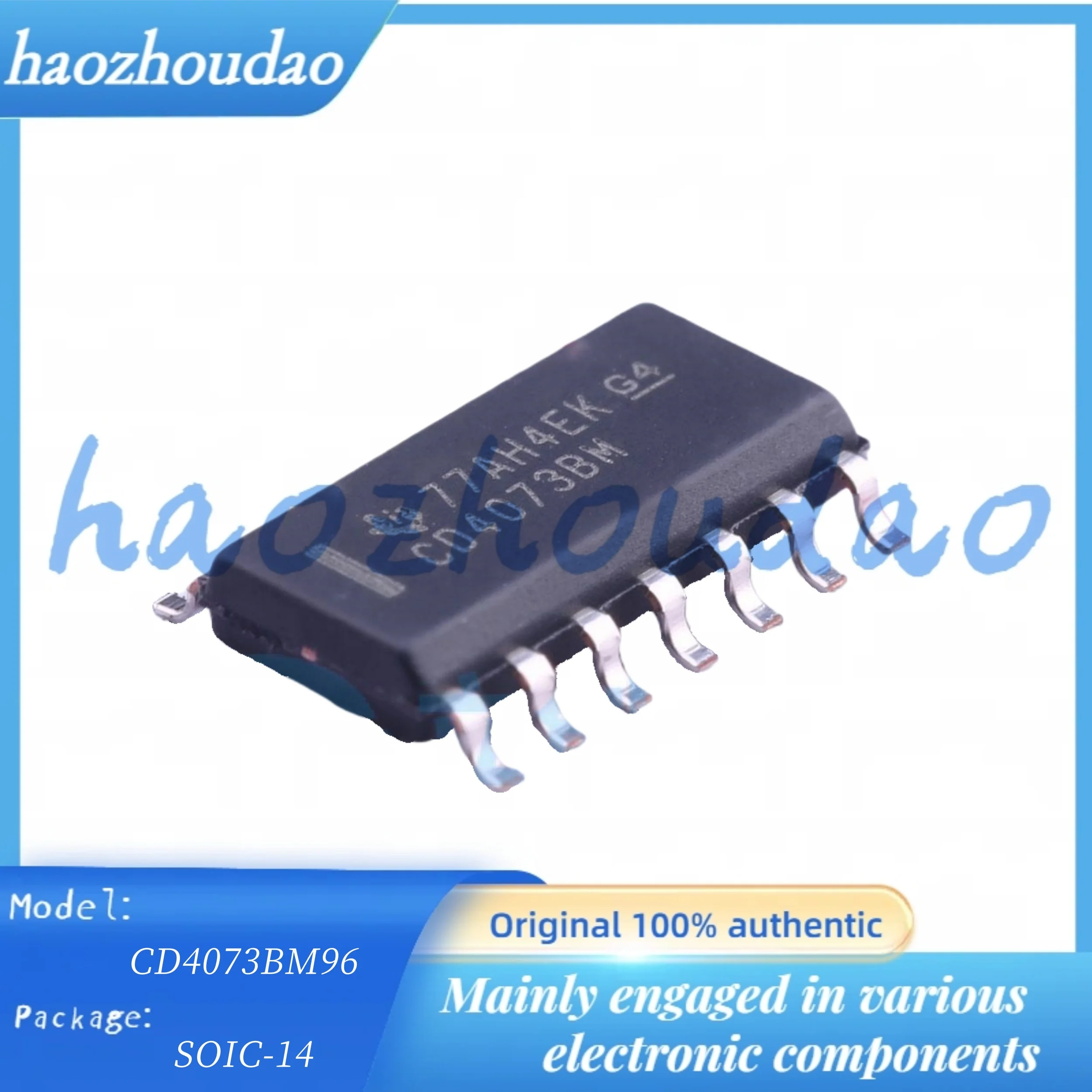 20PCS CD4070BM96 CD4073BM96 CD4078BM96 SOIC-14 Original genuine products in stock